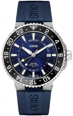 Buy this new Oris Aquis GMT Date 43.5mm 01 798 7754 4135-07 4 24 65EB mens watch for the discount price of £1,955.00. UK Retailer.